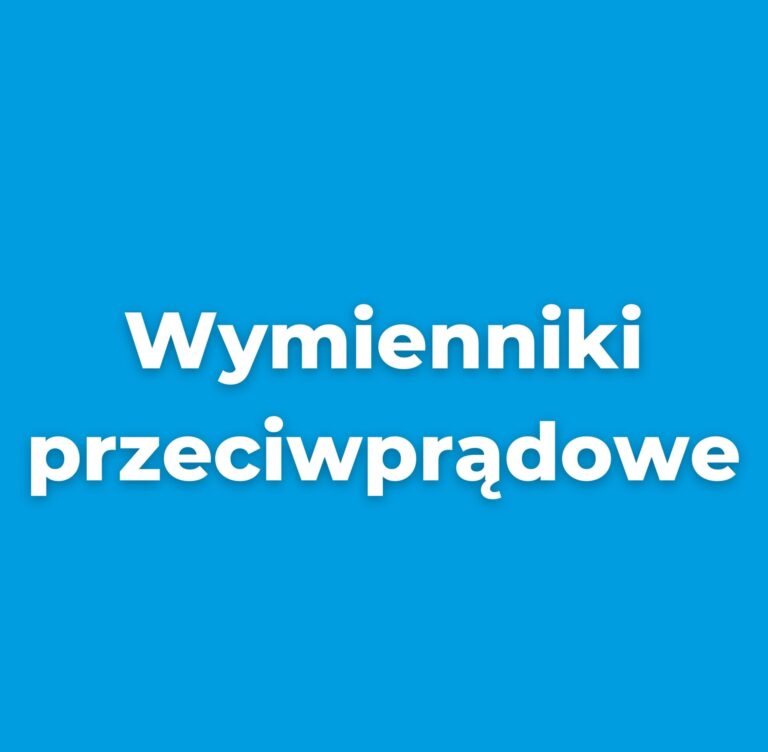 wymienniki przeciwprądowe